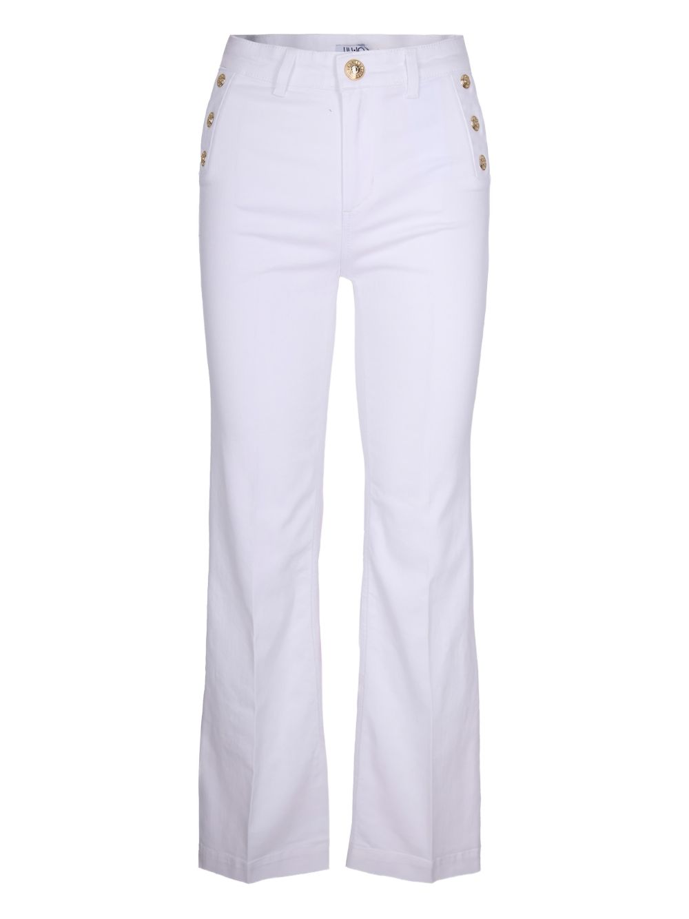 White Flare Jeans