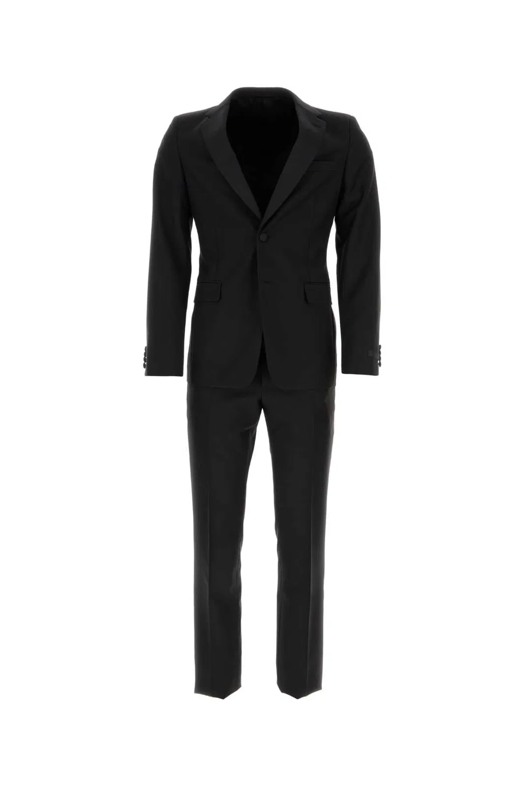 Black Wool Blend Tuxedo