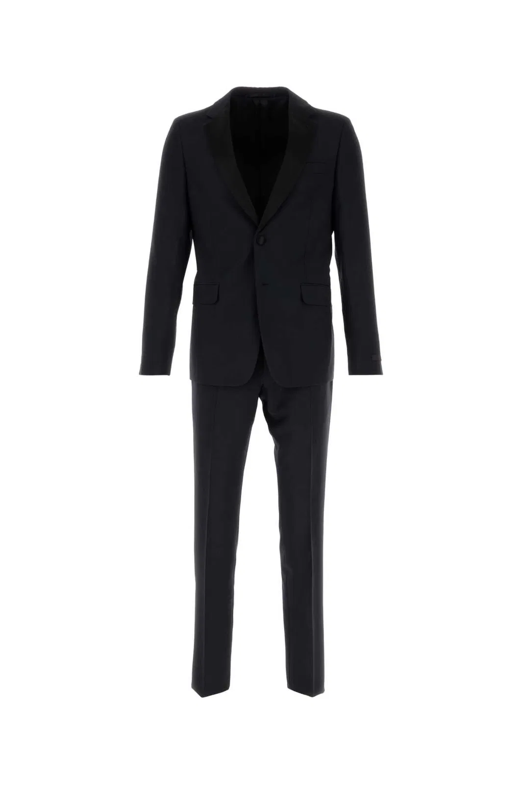Midnight Blue Wool Blend Tuxedo