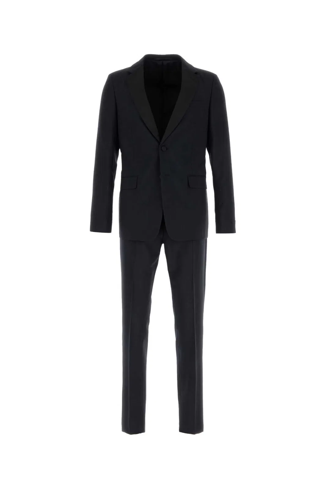 Midnight Blue Wool Blend Suit