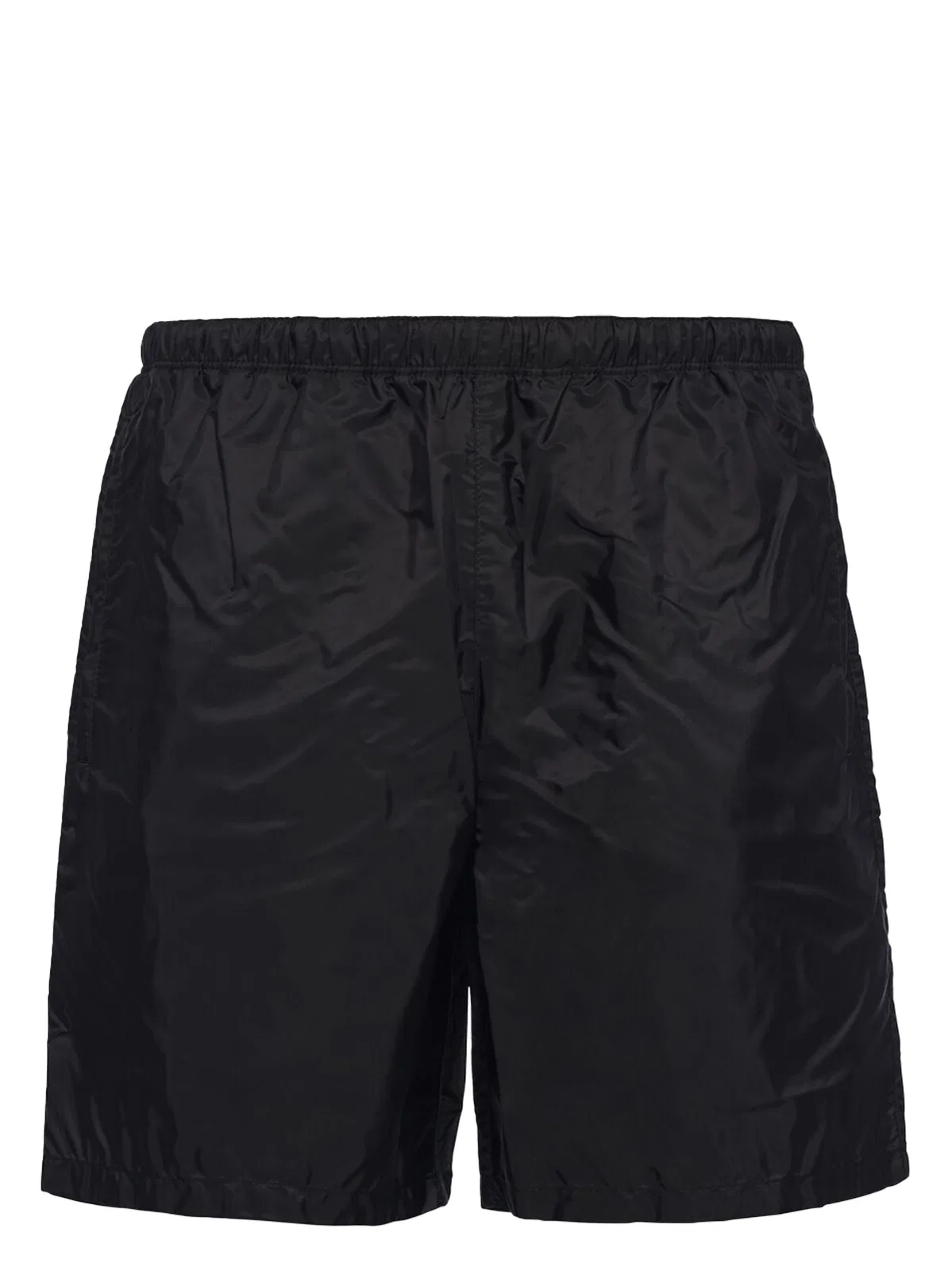 Re-Nylon Triangle-Logo Swim Trunks