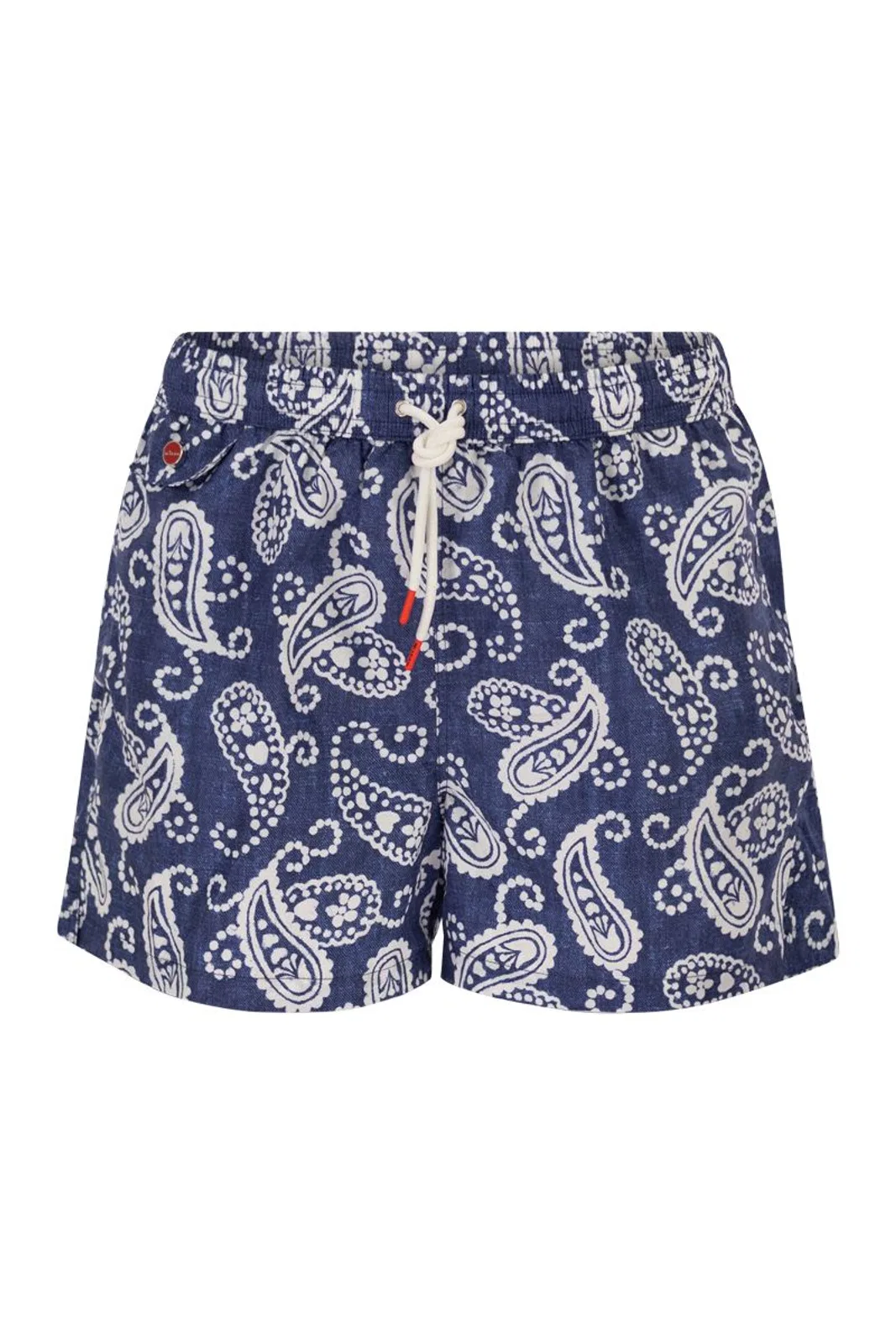 Short Patterned Swim Boxers
