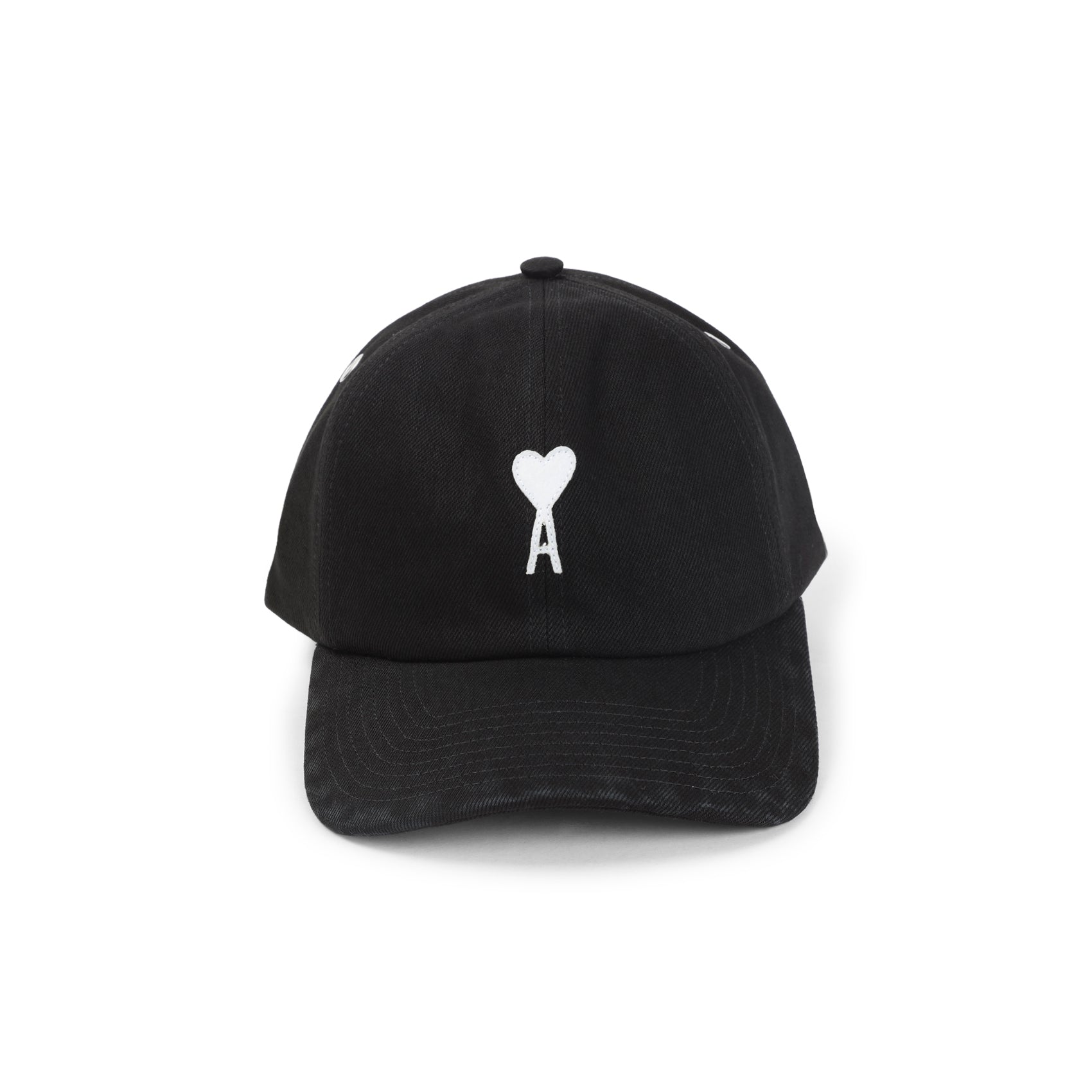 Ami De Coeur Felt Cap - - Cotton - Black