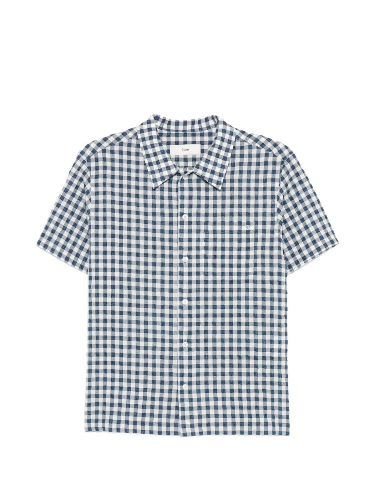 Checked Cotton Blend Shirt