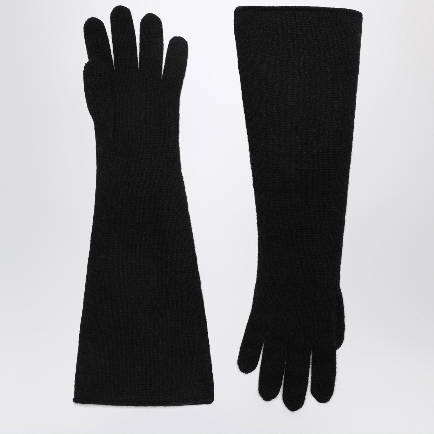 Black Cashmere Gloves