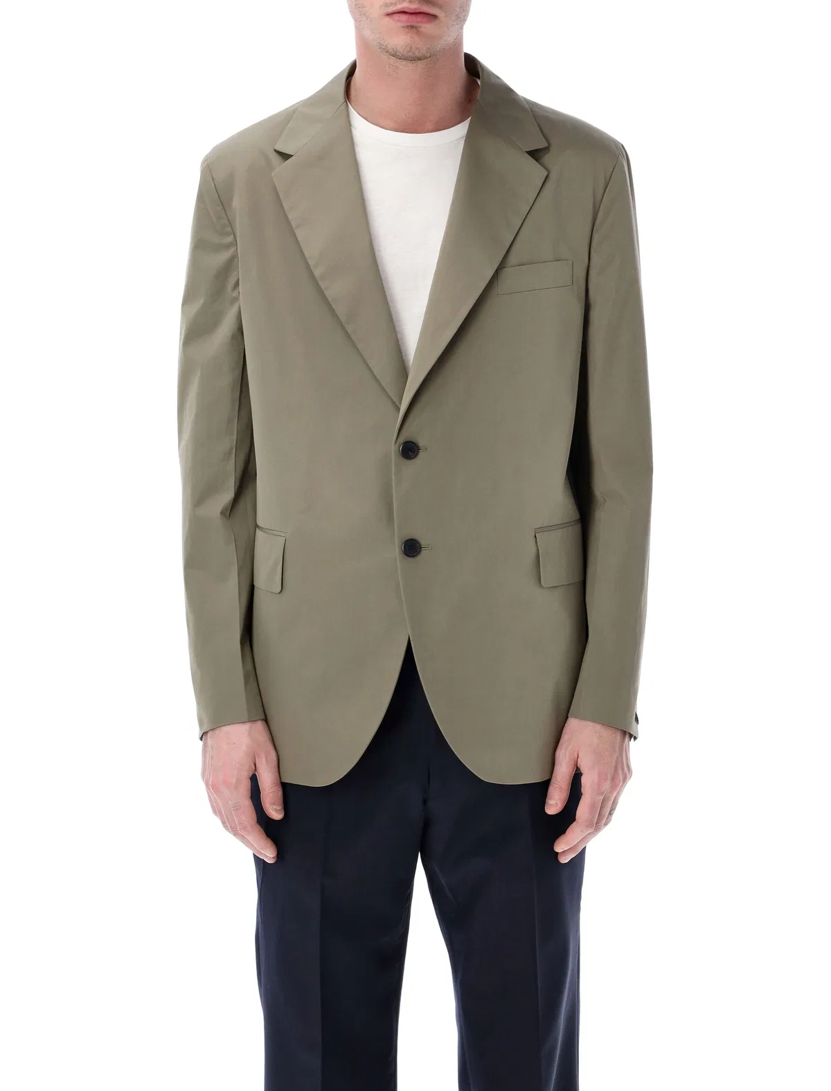 Tailored Poplin Blazer