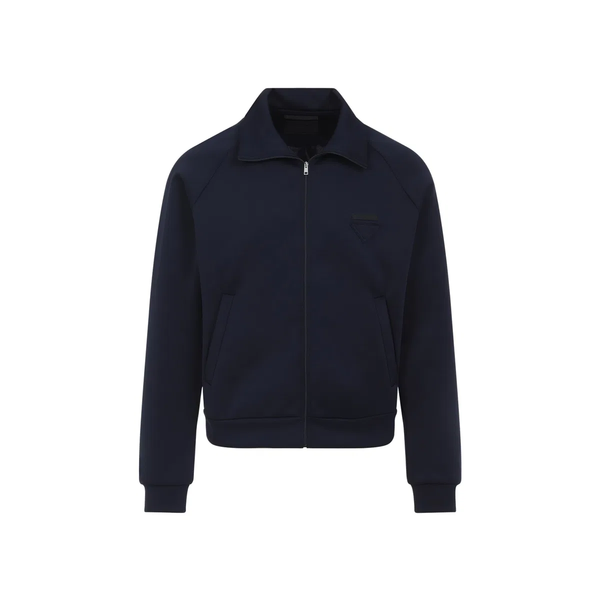 Navy Blue Tech Fabric Sweatshirt