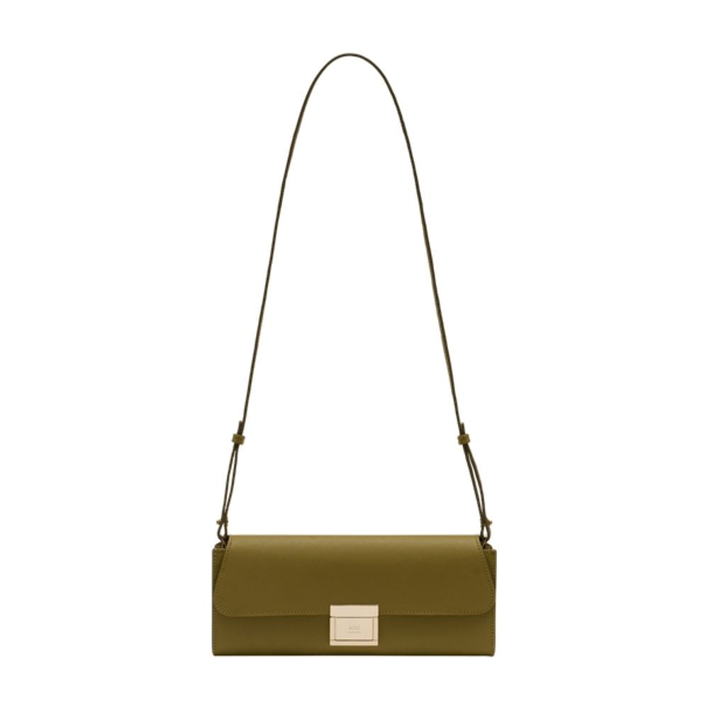 Mimi Clutch -  - Leather - Green