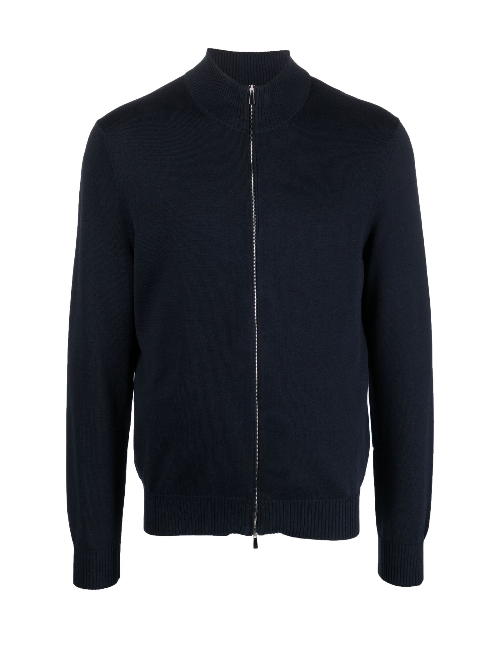 Bomber With Zip And Collar
