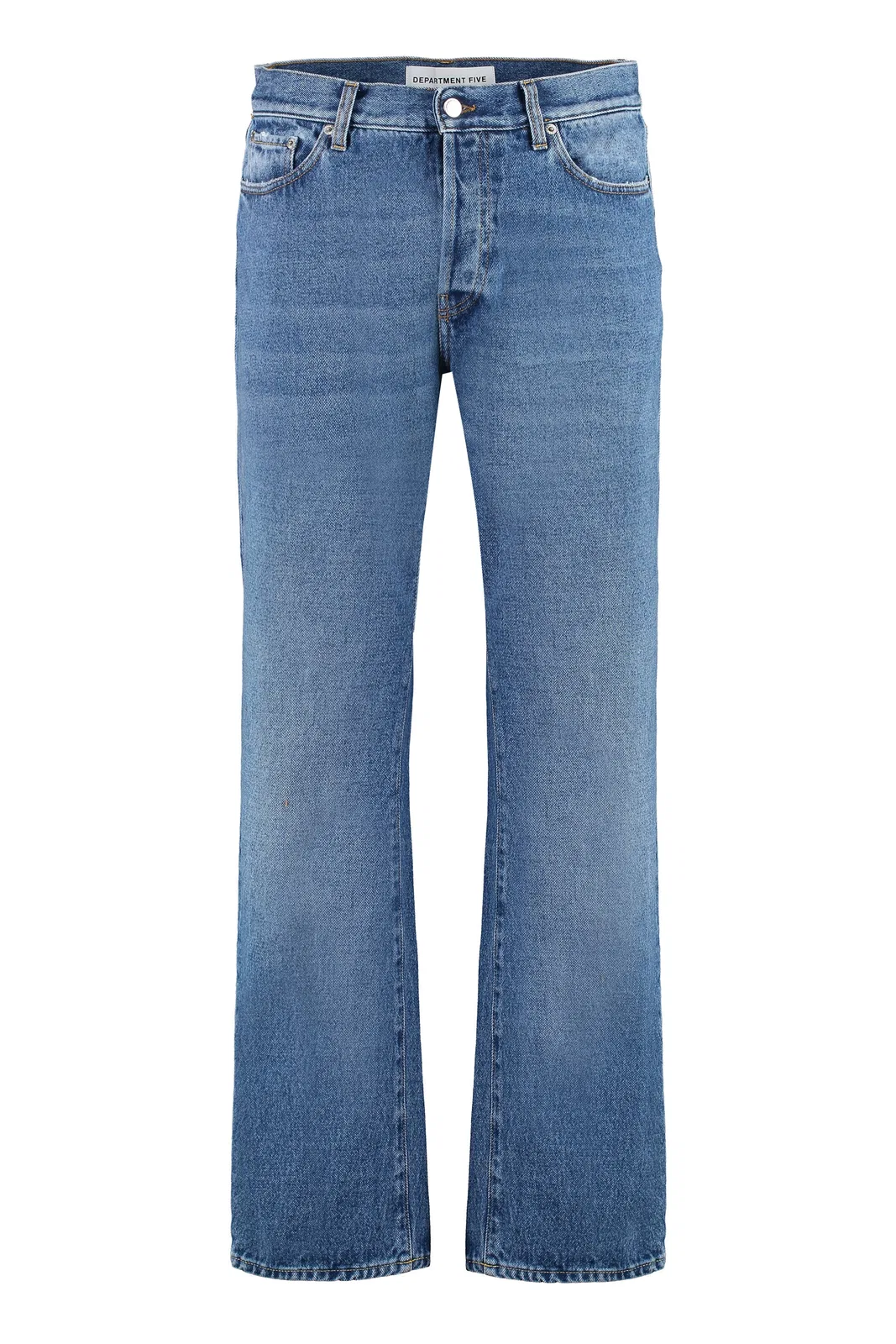 Bowl Jeans 5-Pocket Straight-Leg Jeans