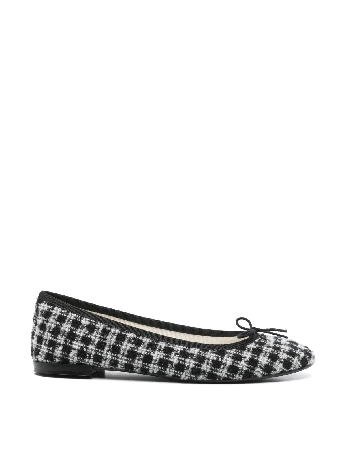 Cendrillon Tweed Ballerina Ballet Flats