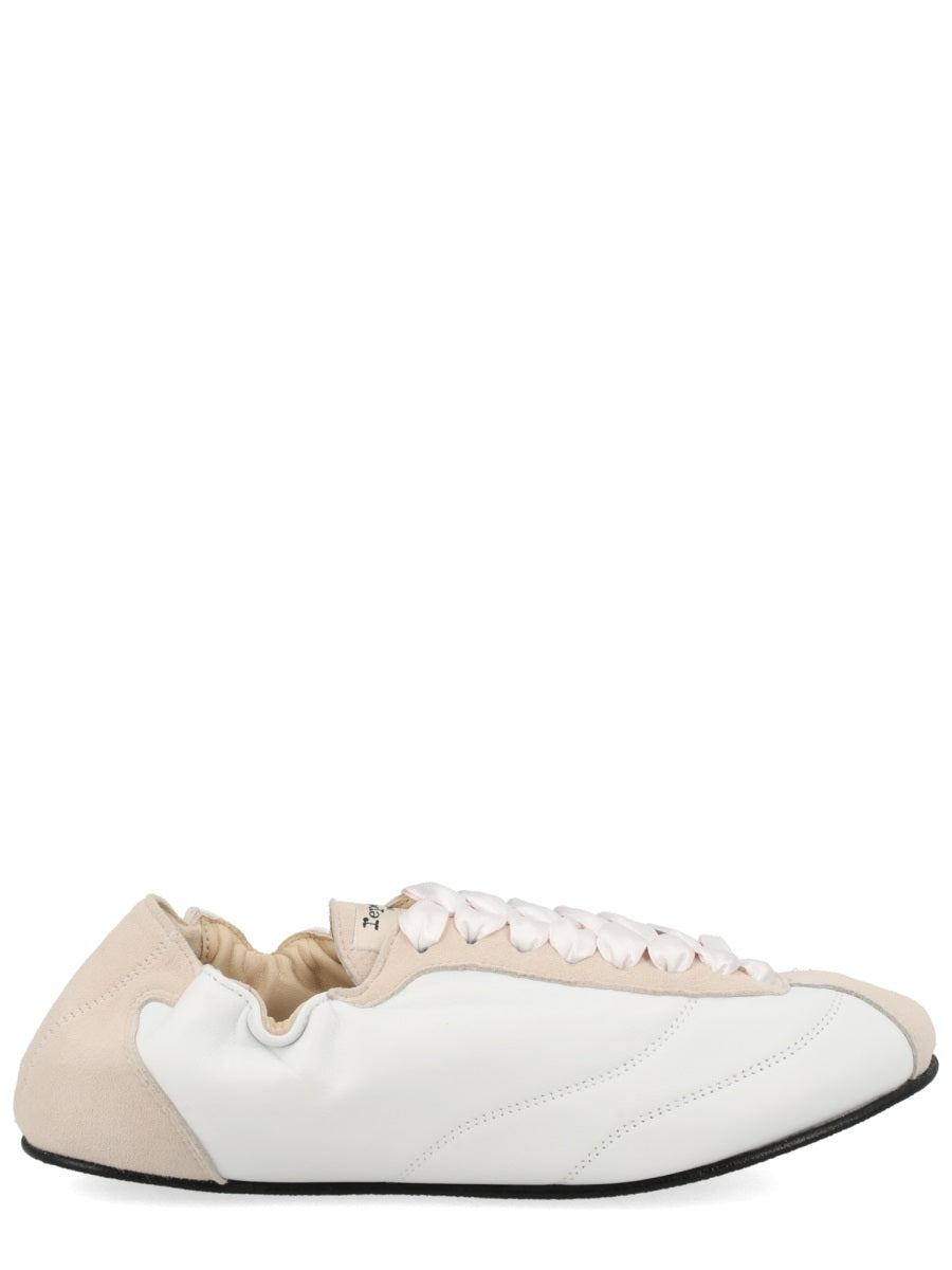 White Sheepskin Goat Suede