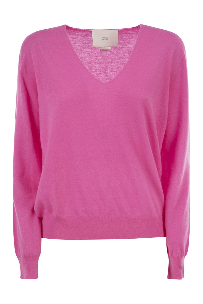 Cashmere V-Neck Jumper