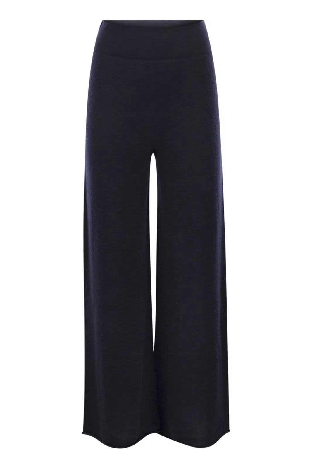 Cashmere Wide-Leg Trousers
