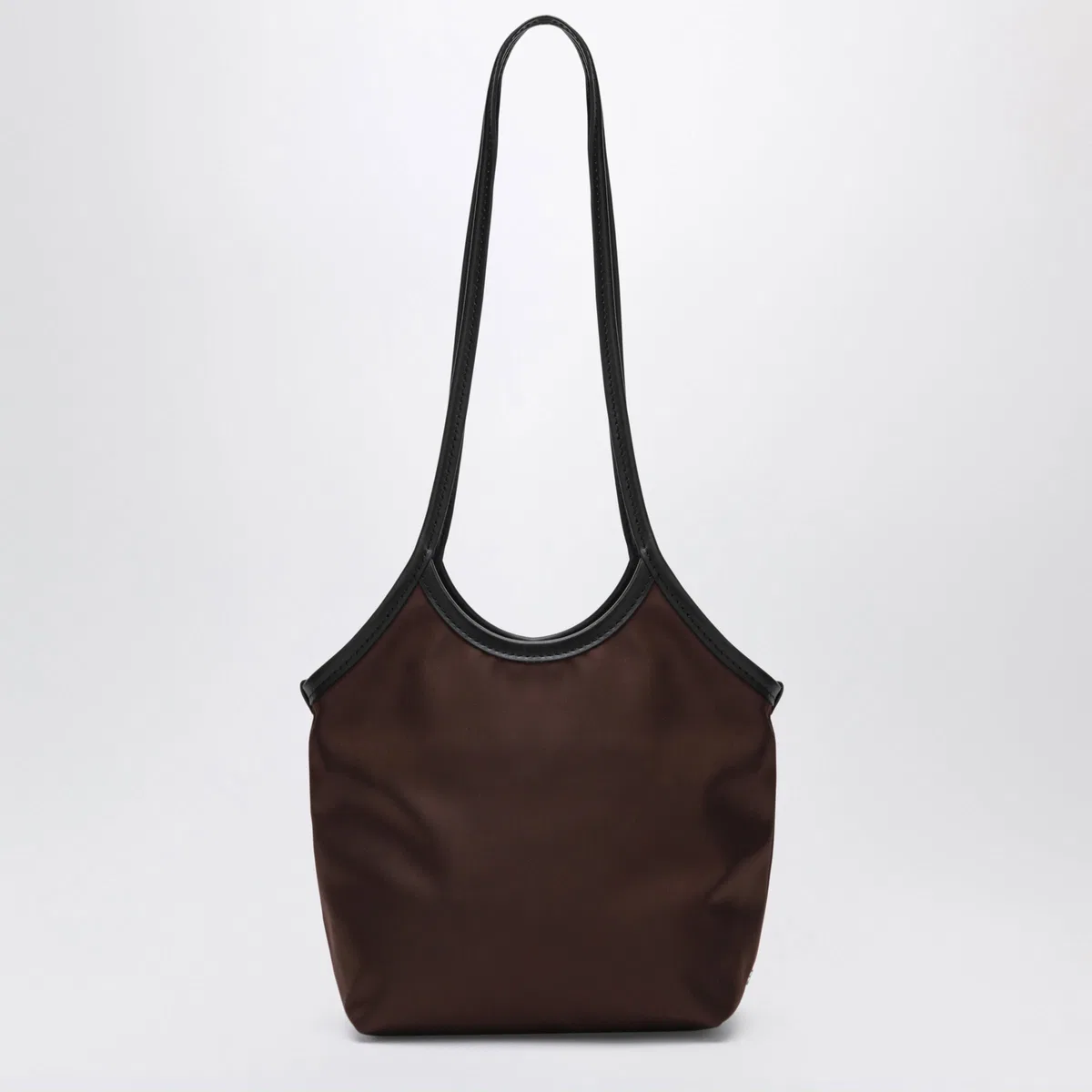 Small Cami Tote Bag In Brown Nylon