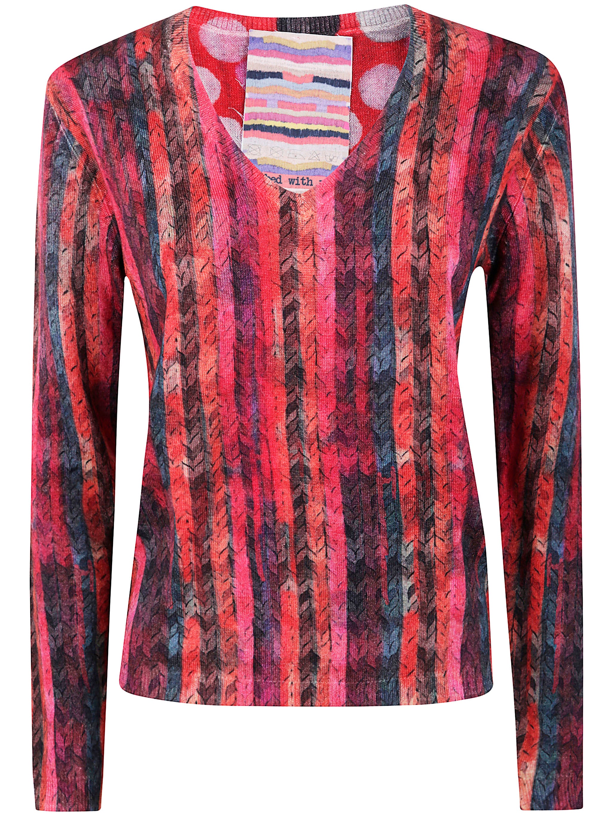 V Neck Reversible Jumper
