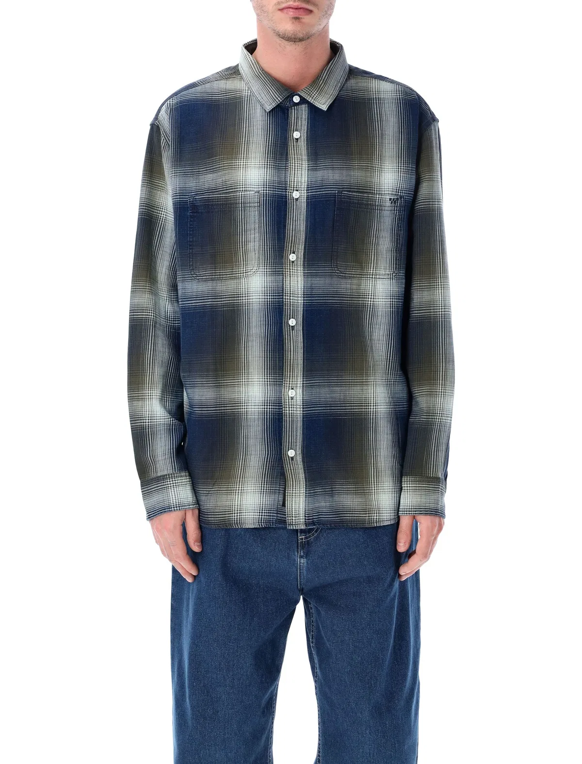 Vans Checked Shirt In Blue