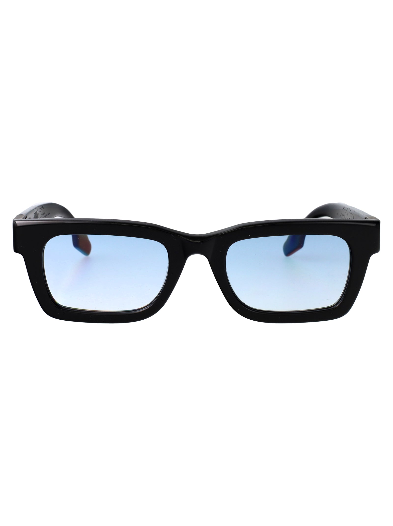 -Bs/Sky Black Faded Blue Acetate Sunglasses