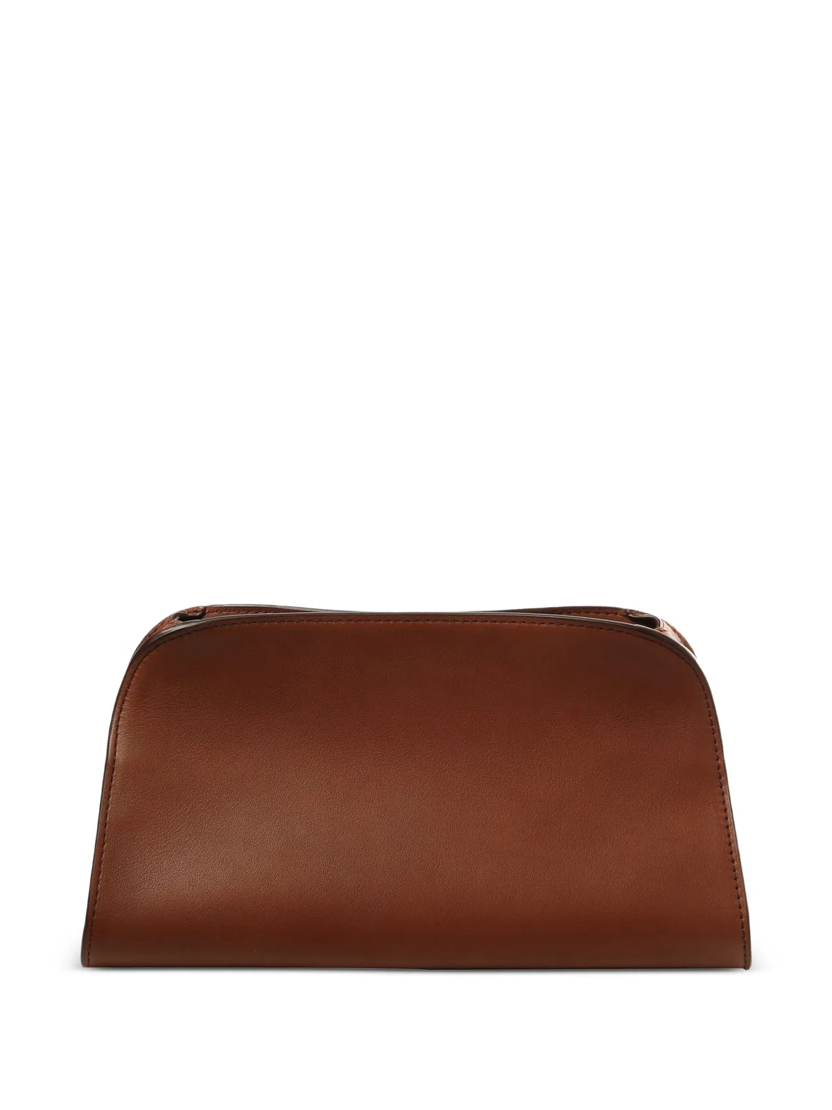 The Row Peggy Clutch In Black