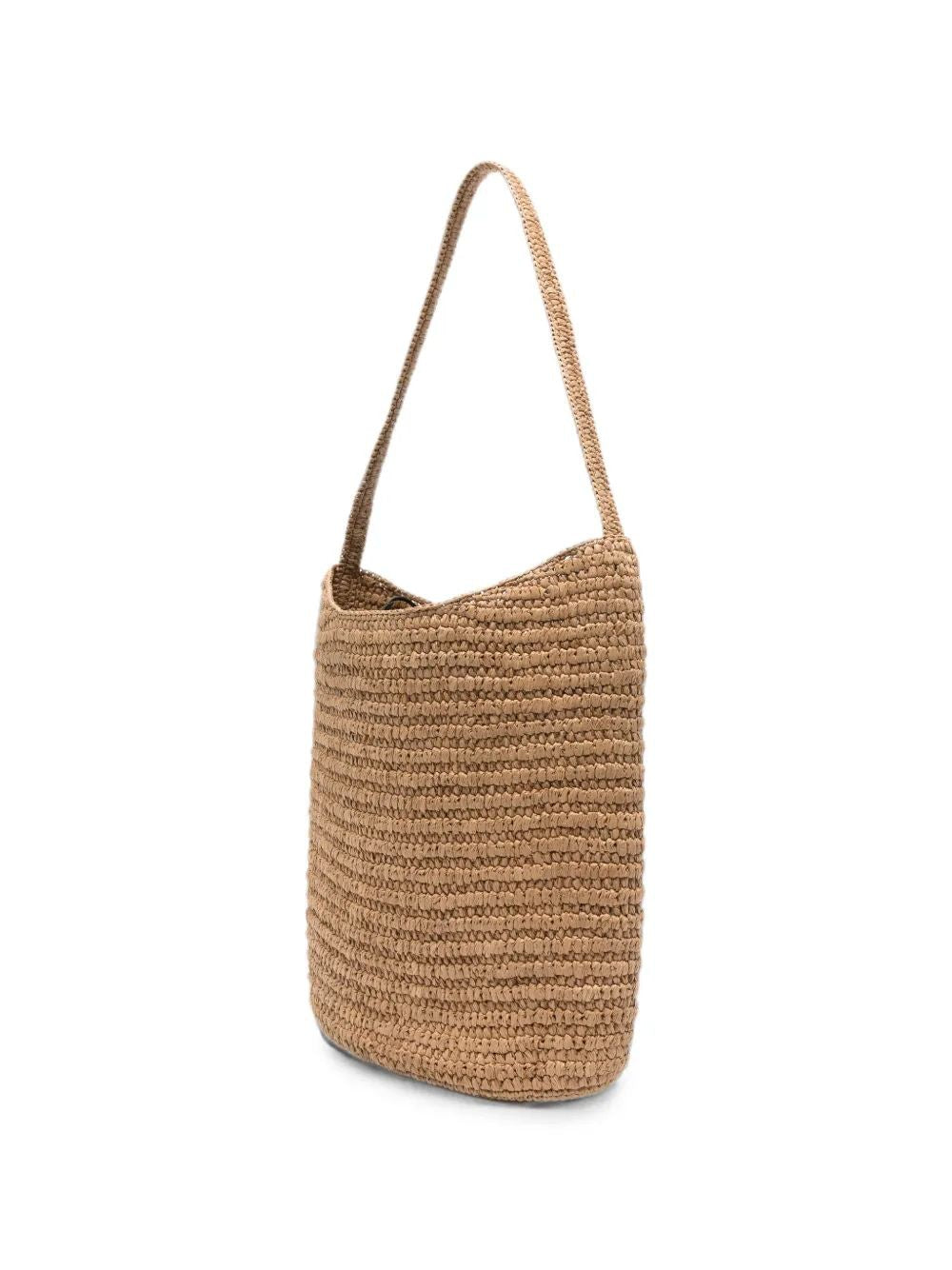 Beige Raffia Soul Bag