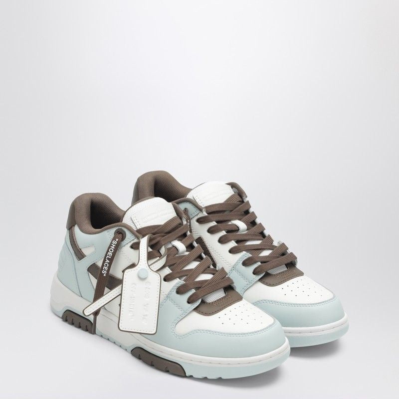 Out Of Office Sneakers White/Light Blue/Brown