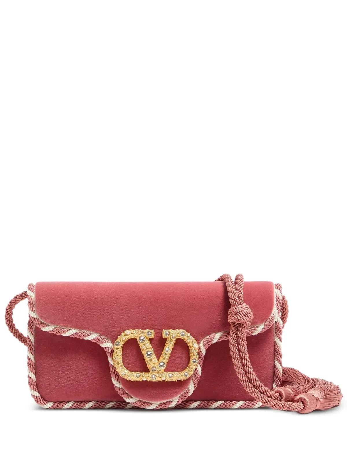 Locò Embellished-Trim Clutch Bag