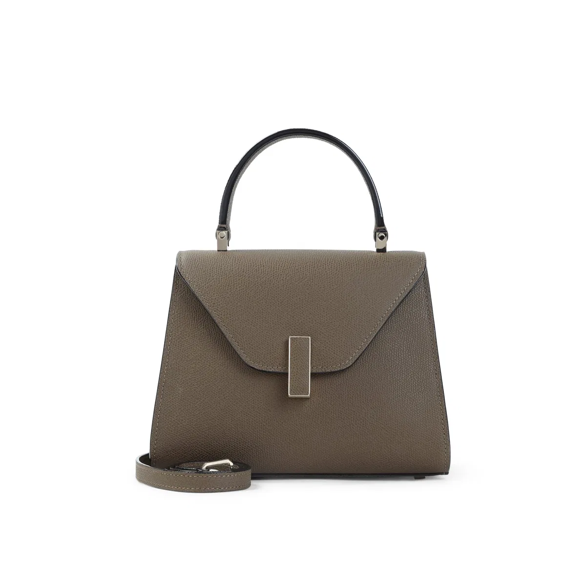 Khaki Iside Top Handle Mini Bag