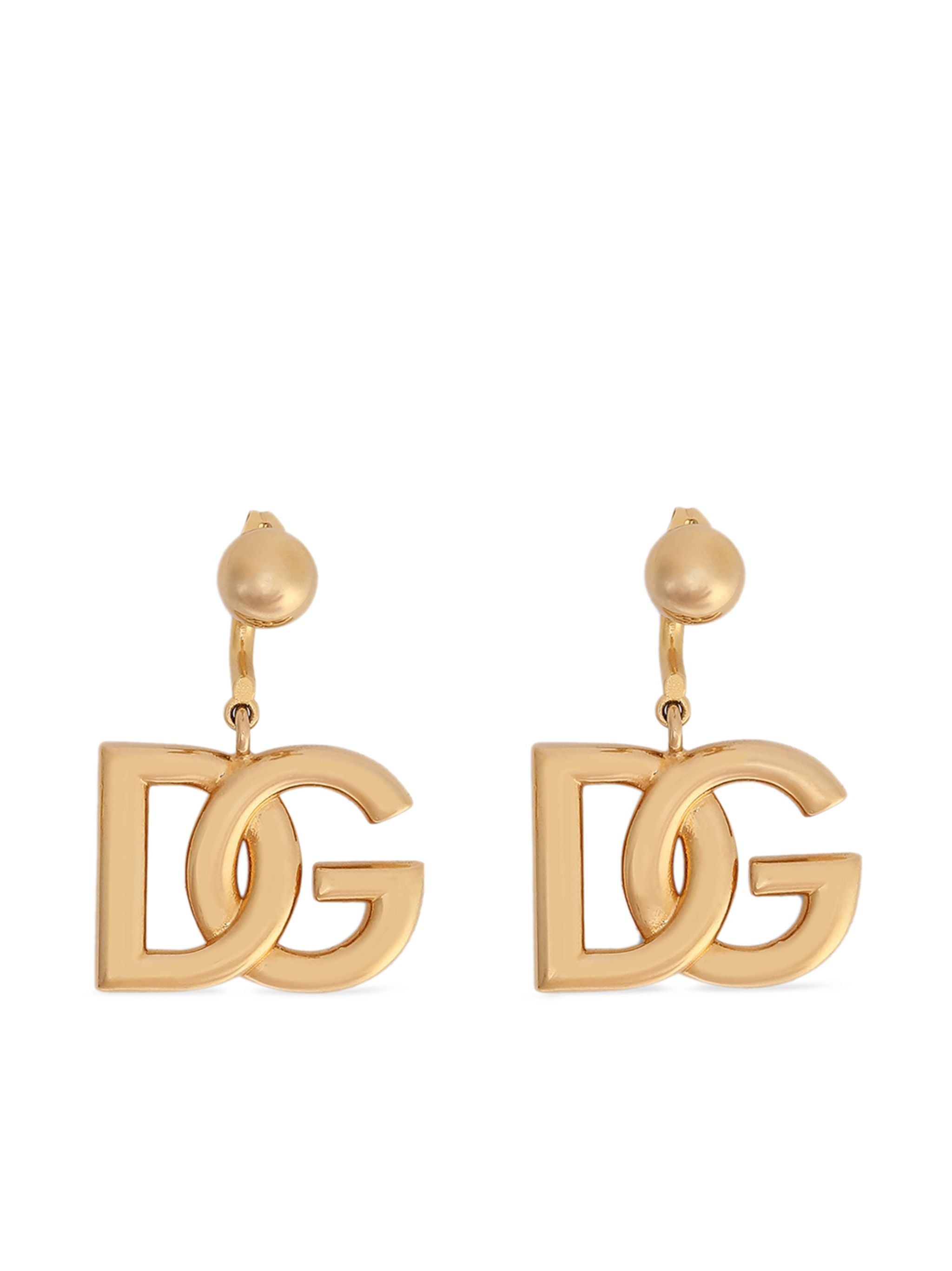Dolce & Gabbana Orecchini Con Logo Dg