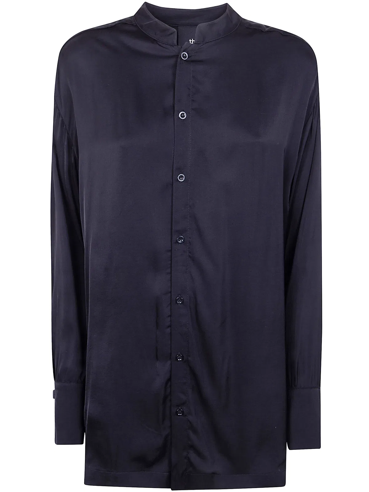 Thom Krom Oversized Shirt In Black