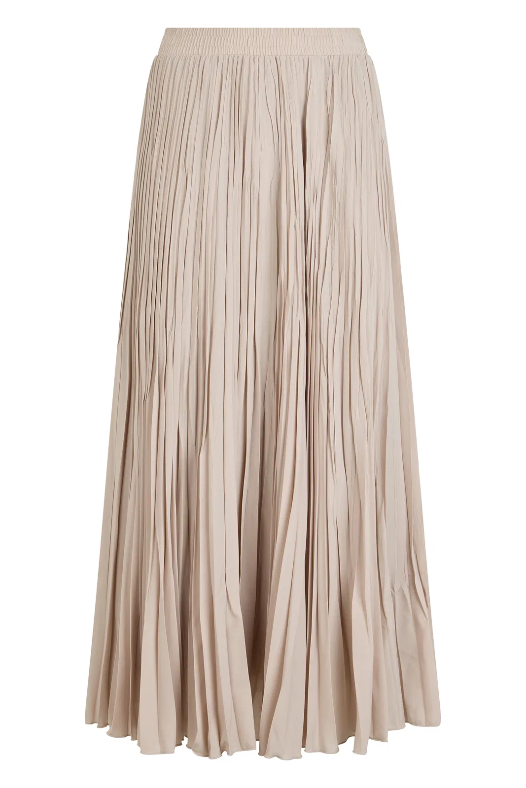 Long Pleated Skirt