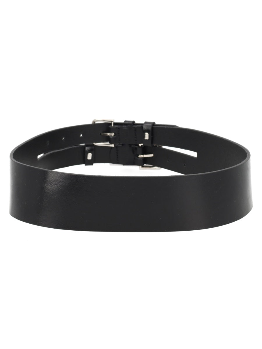 Black Leather Belt