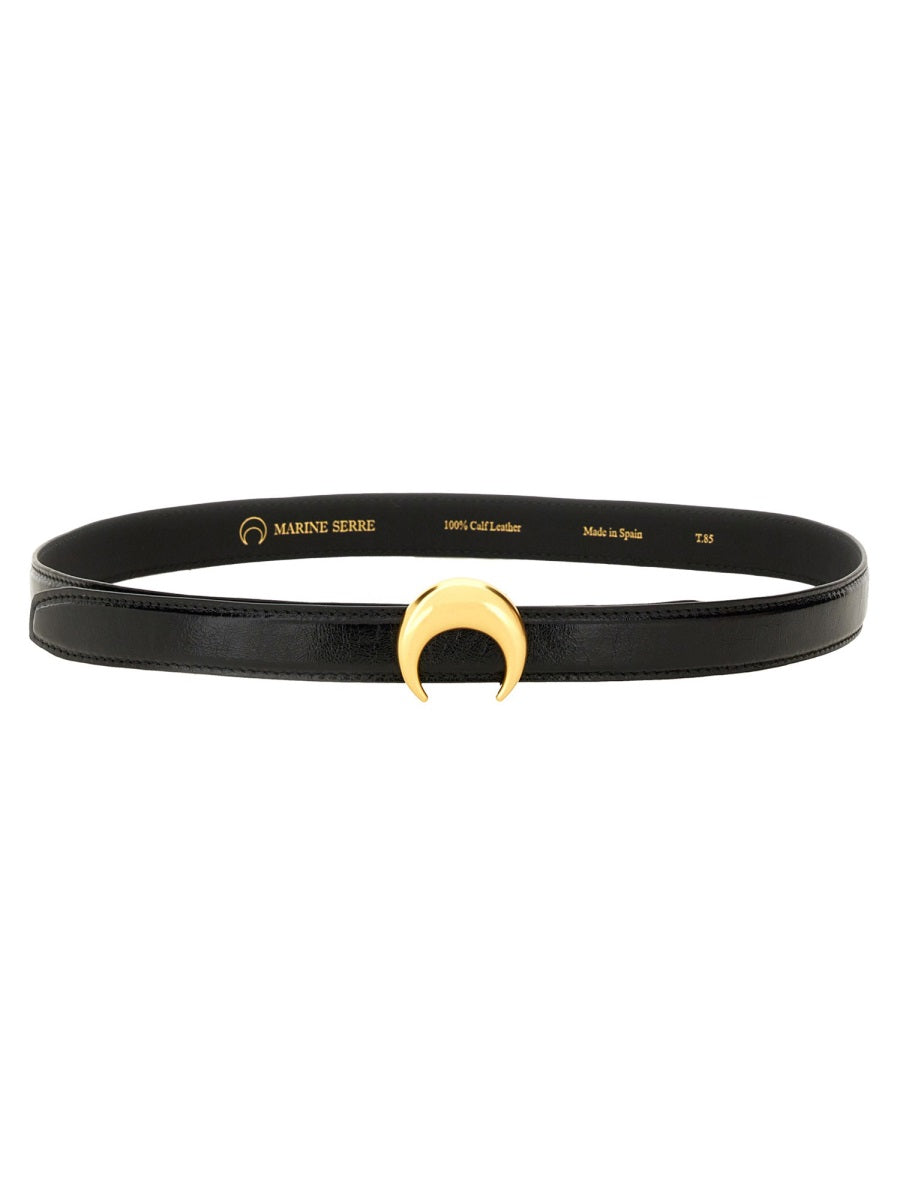 Belt With Buckle Moon