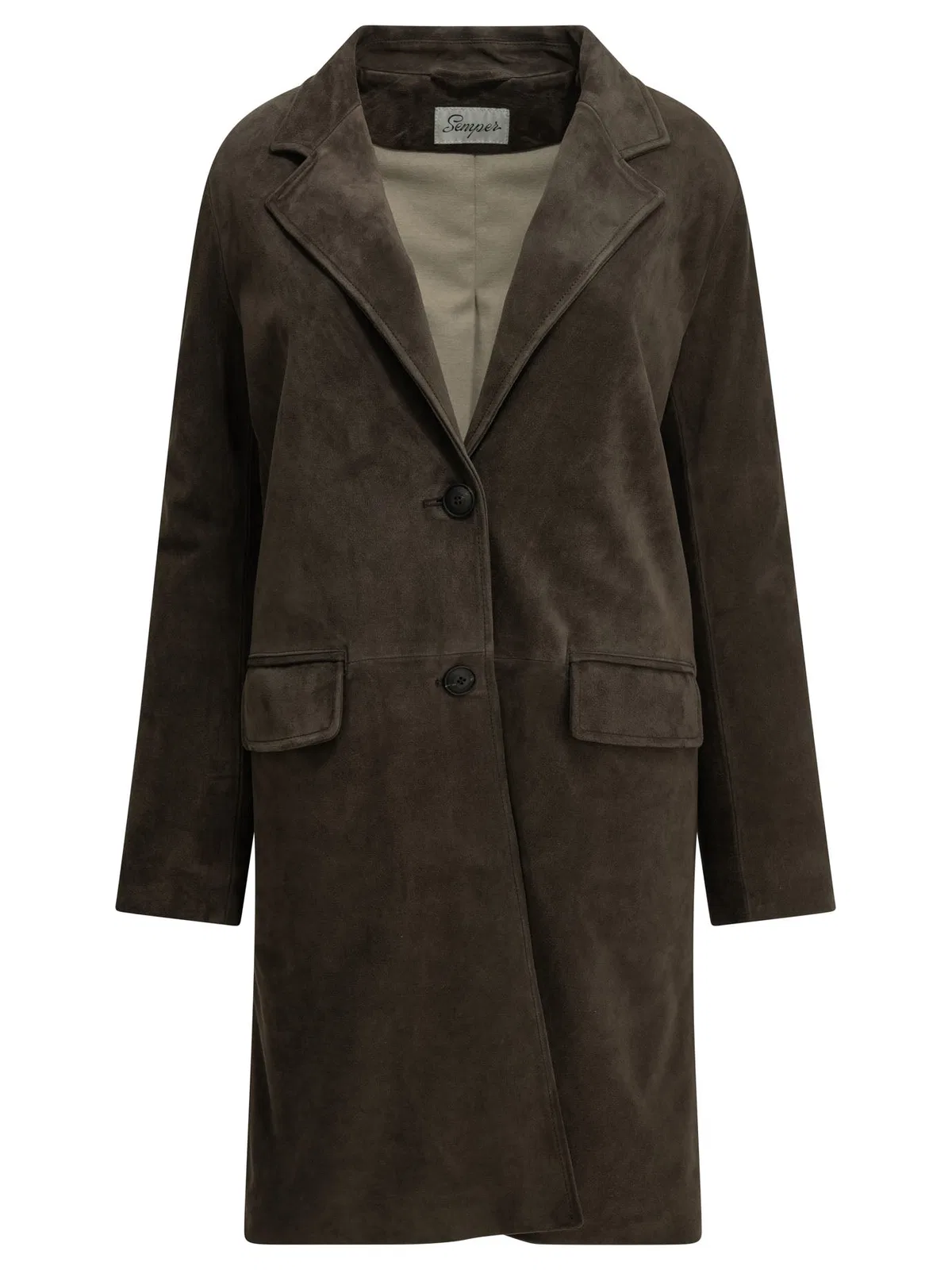 Padded Suede Jacket