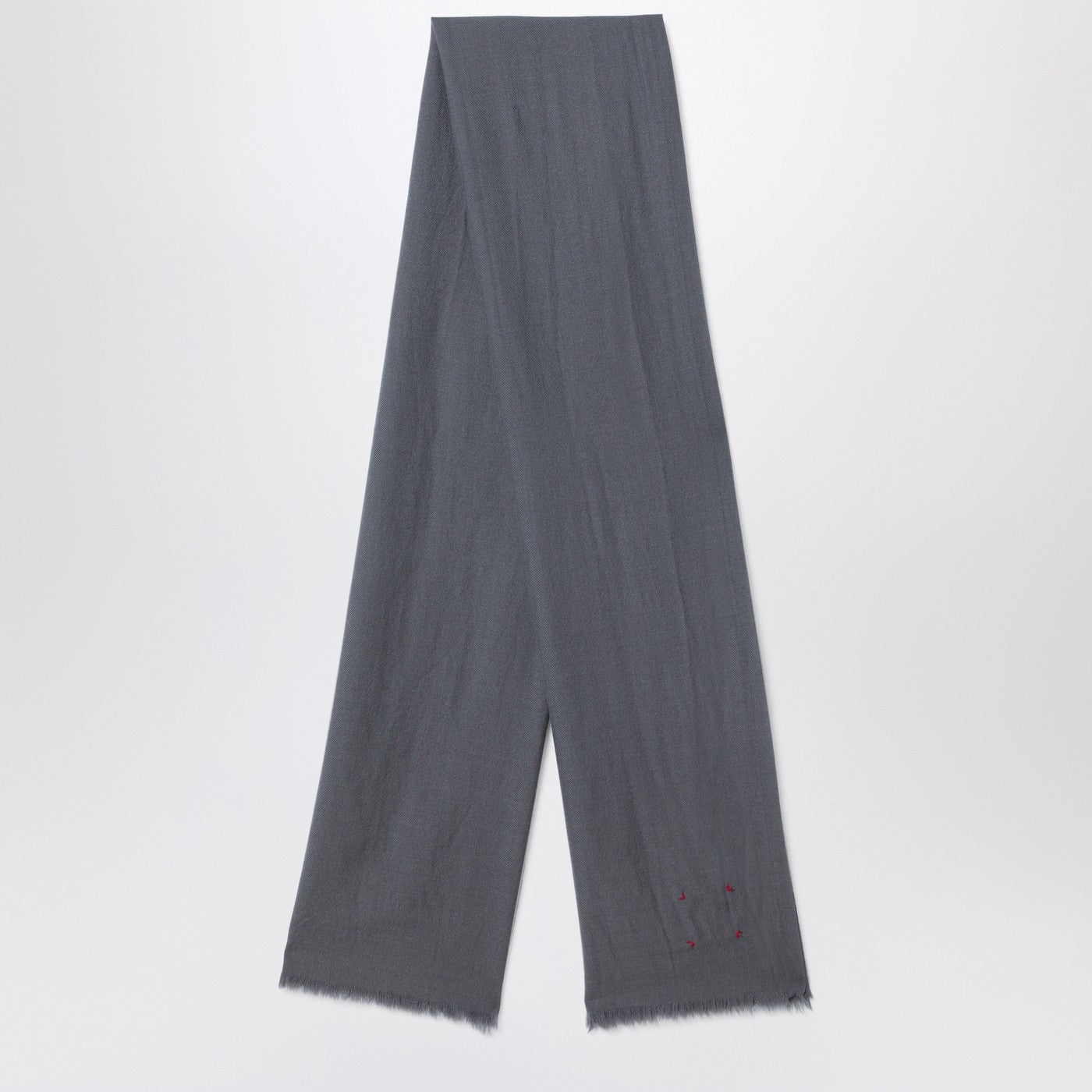 Grey Wool Scarf