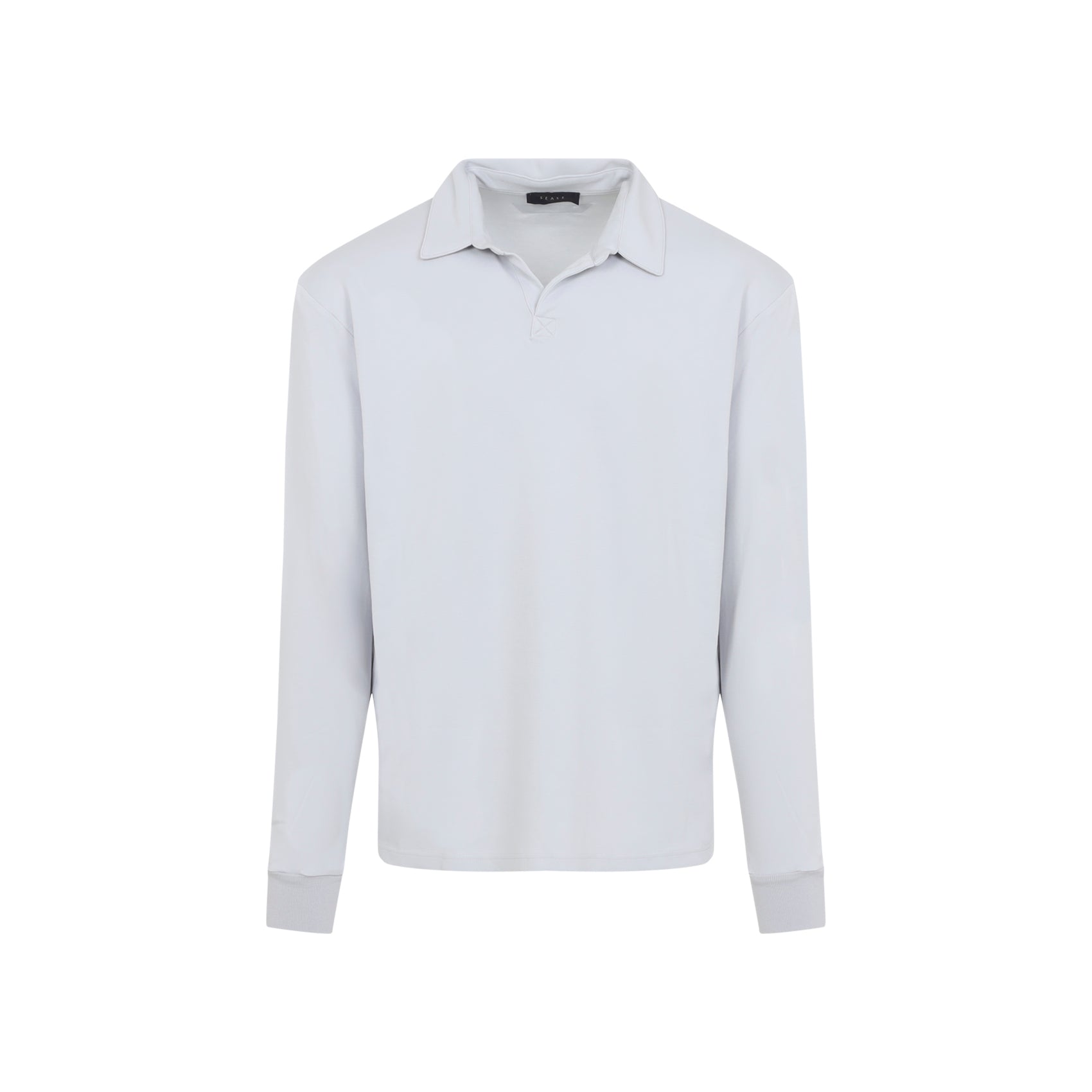 Supima Grey Cotton Polo Shirt