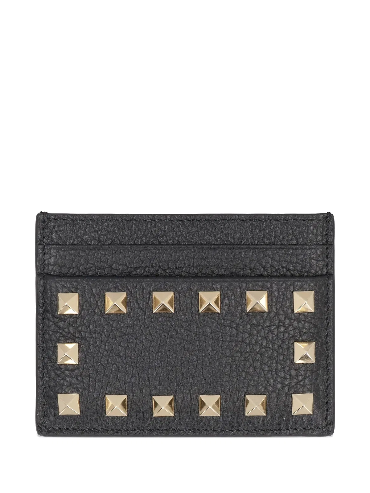 Valentino Garavani Valentino Rockstud Leather Card Holder