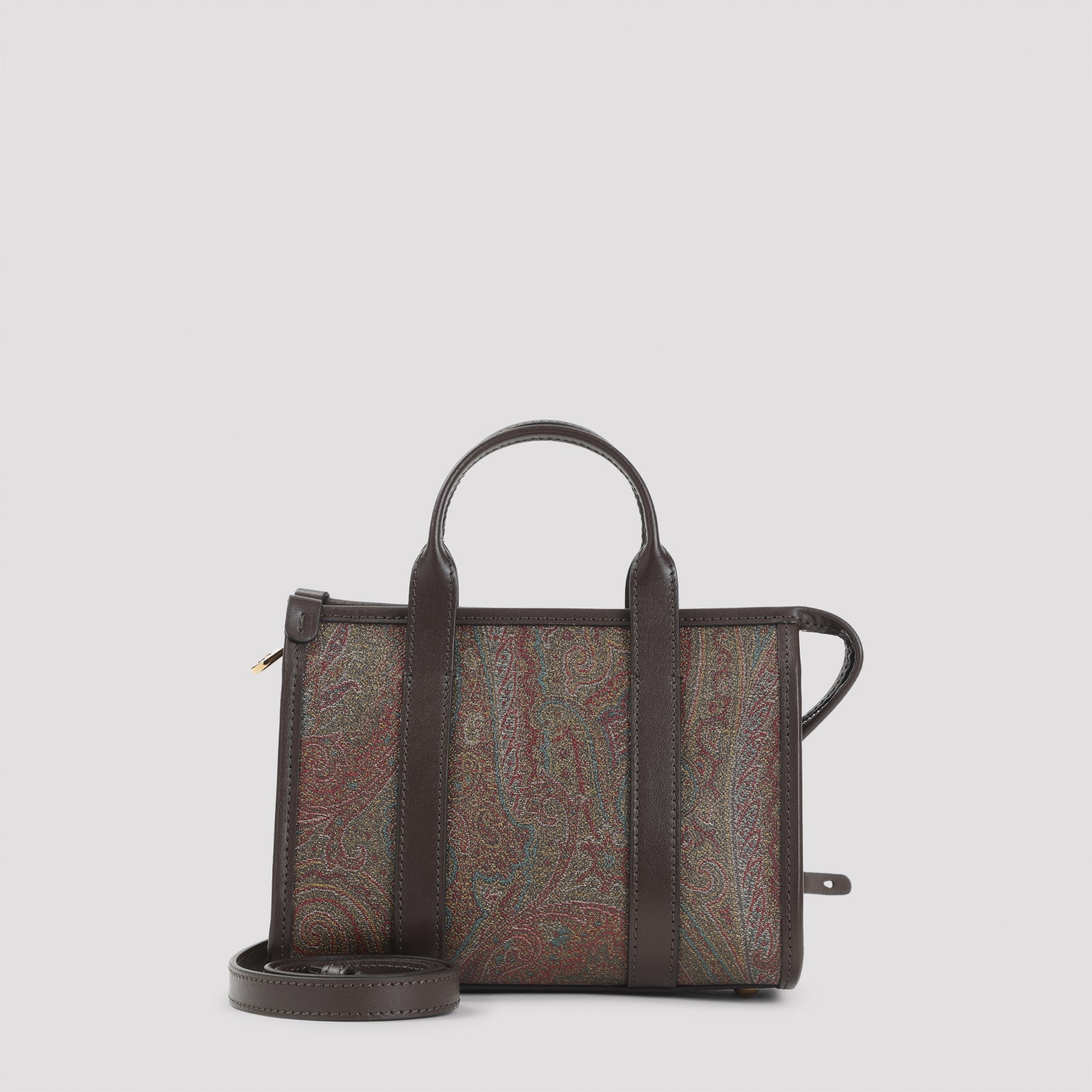Brown Bauletto Xs Arnica Cotton Shoulder Bag
