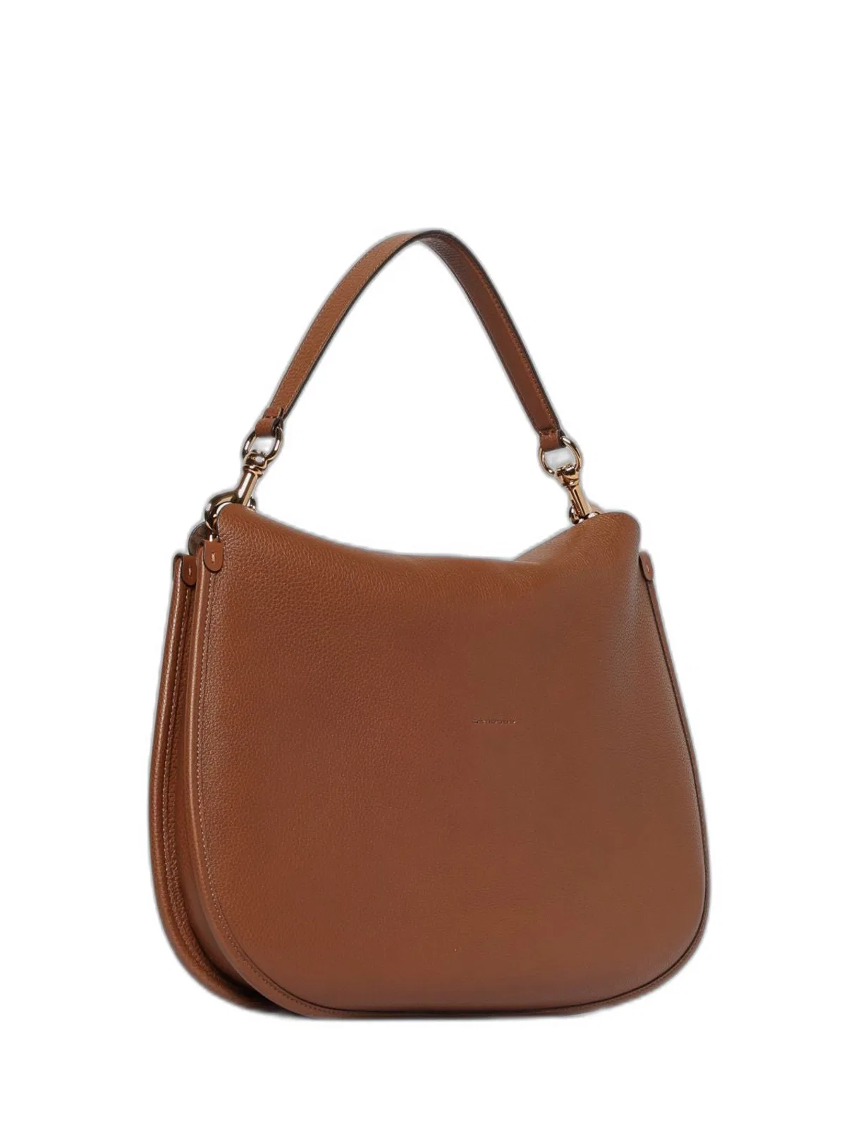 Etro Medium Leather Pony Bag In Brown