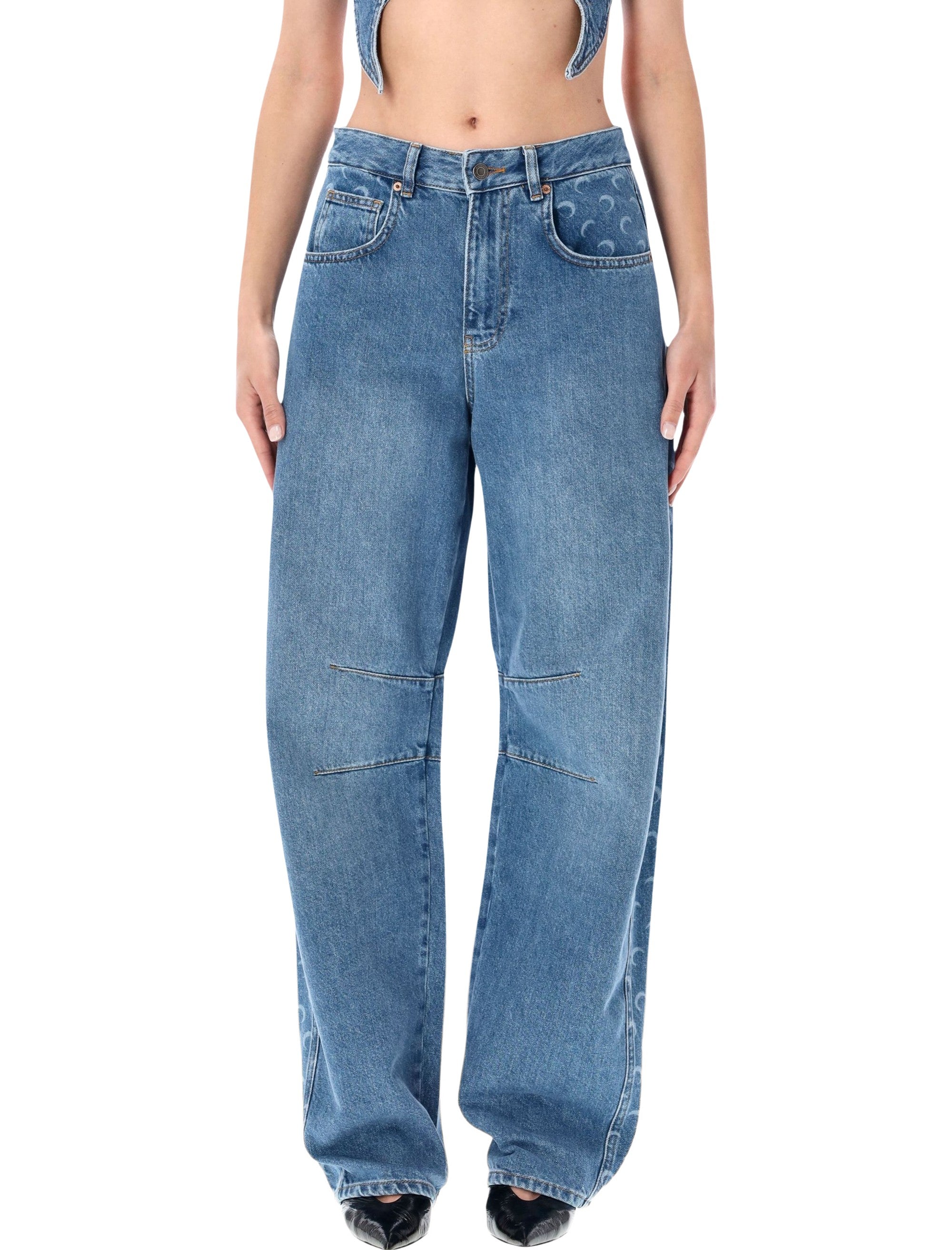 Baggy Denim Moon Insert