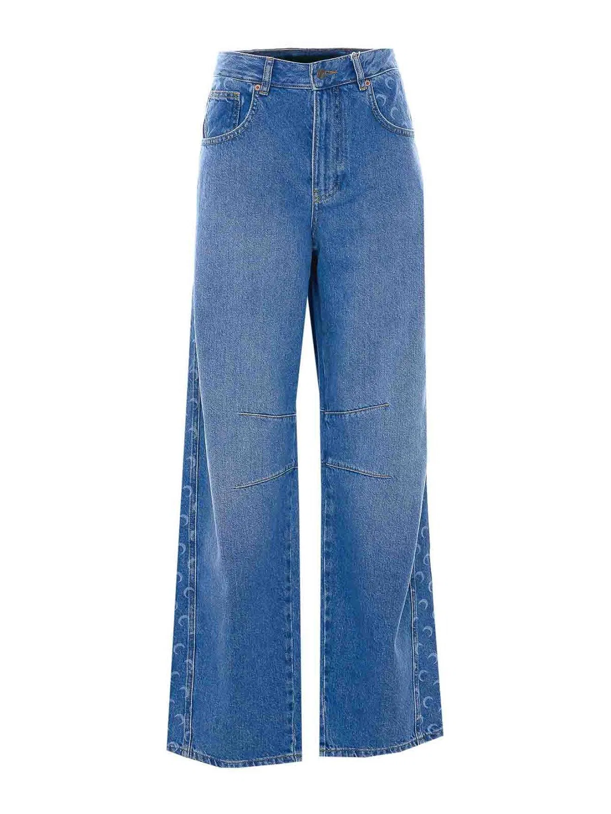 Light Blue Barrel Jeans