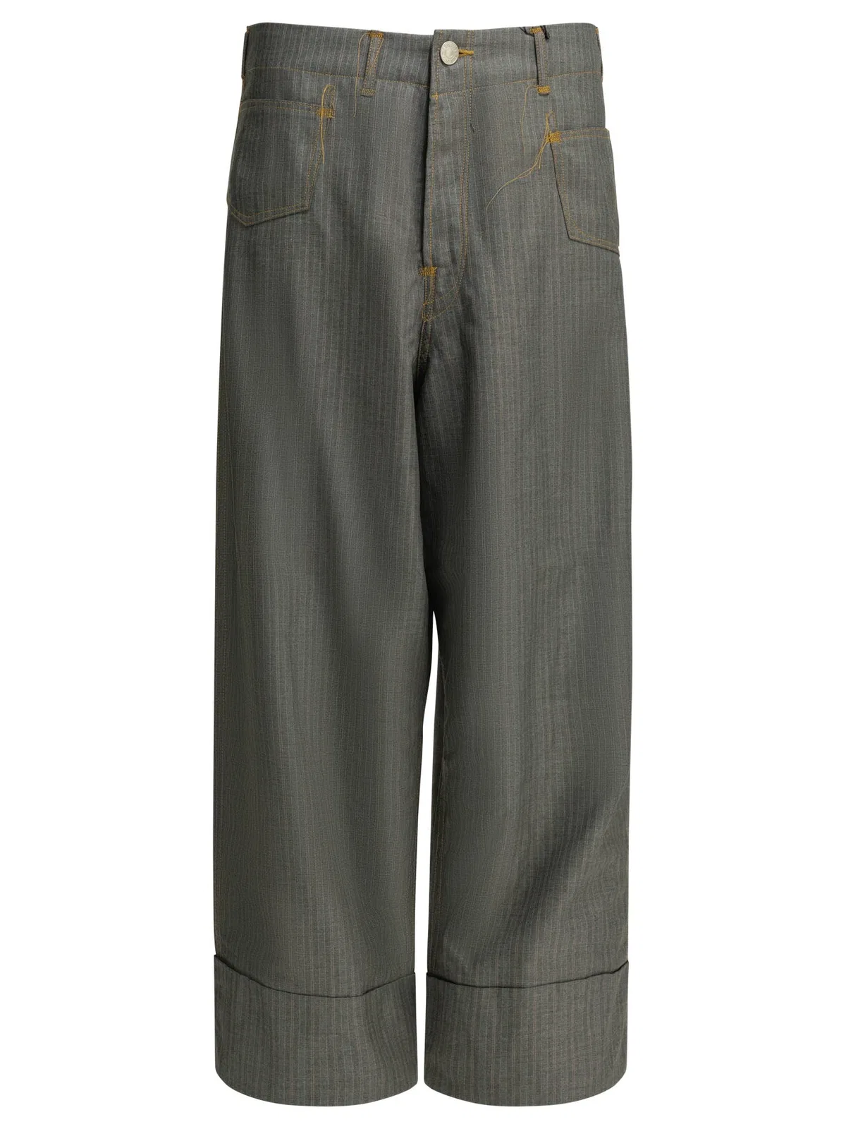 Casual Pinstripe Pants