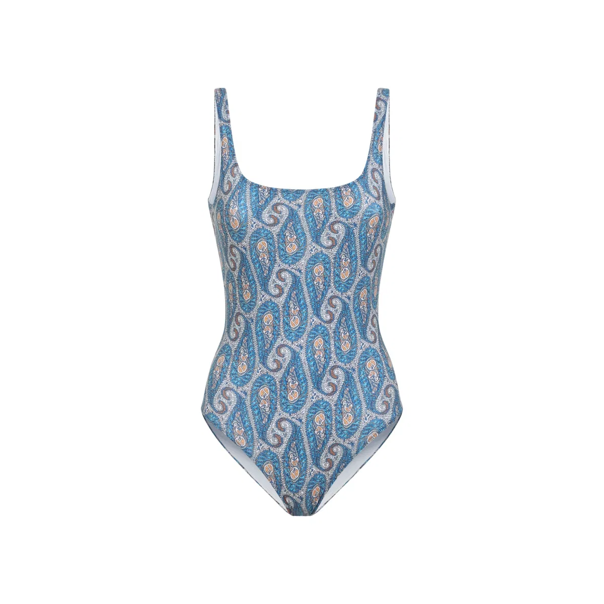 Costume Intero Con Motivo Paisley Floreale