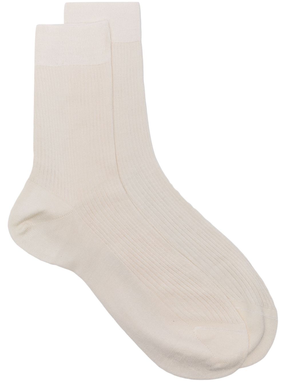 One Ribbed Socks