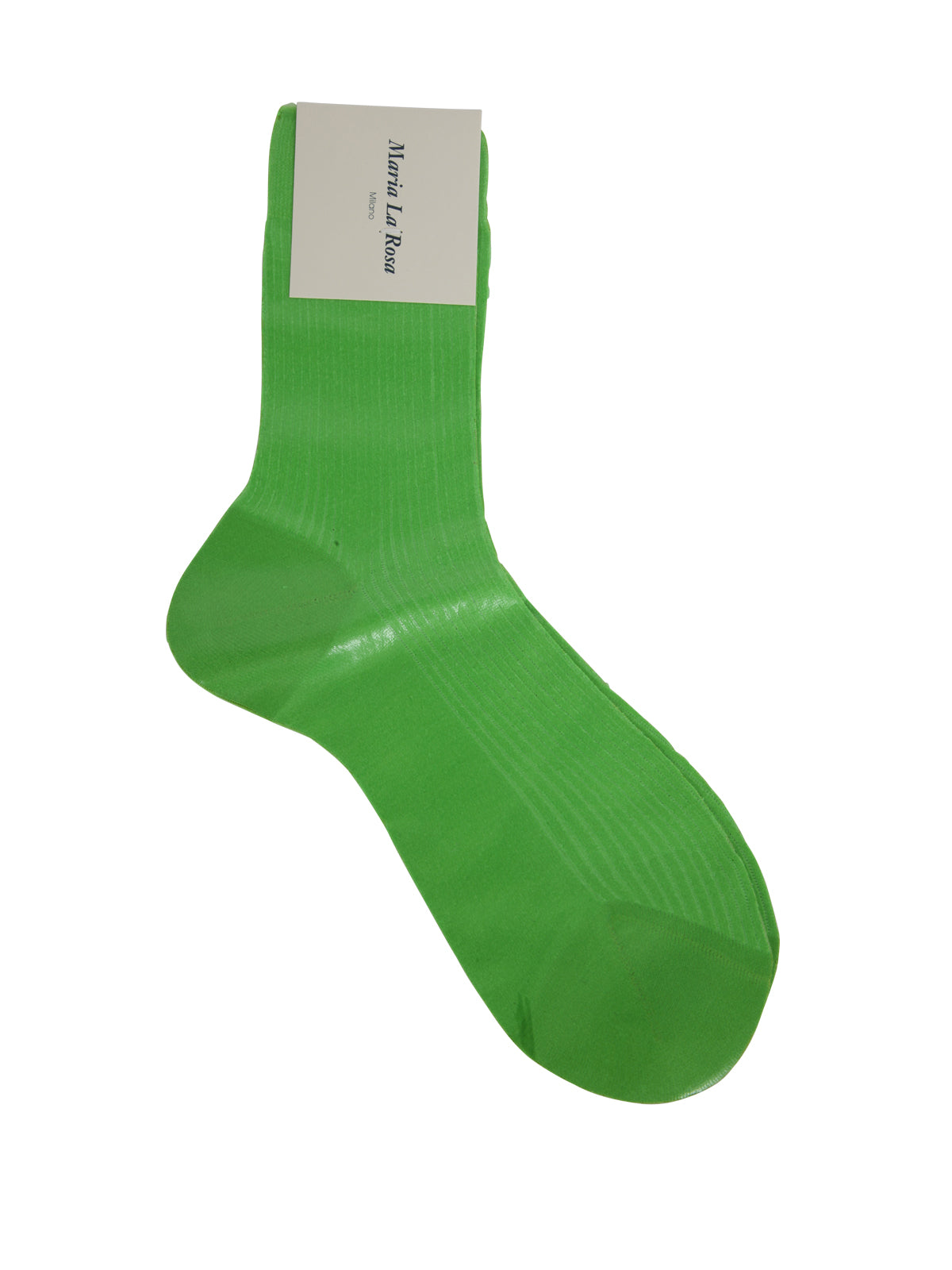 One Ribbed Laminated Socks