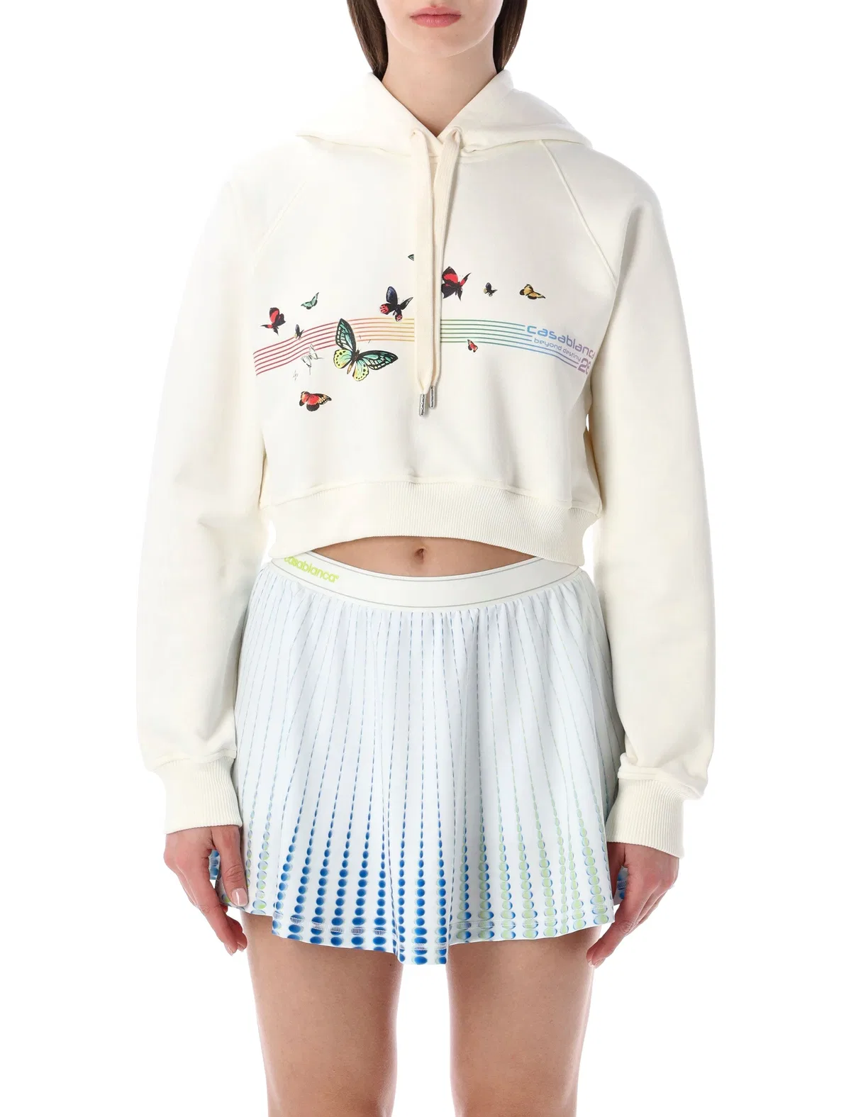 Butterfly Crop Hoodie