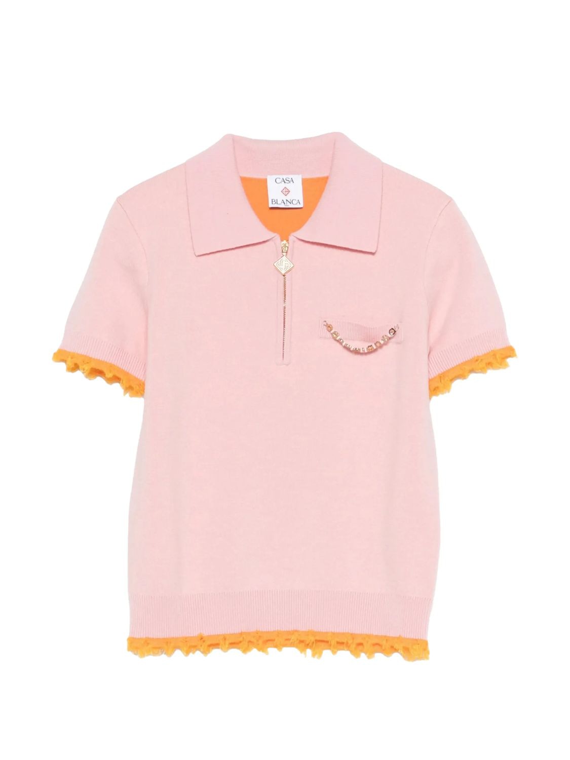 Logo-Embellishment Polo Shirt