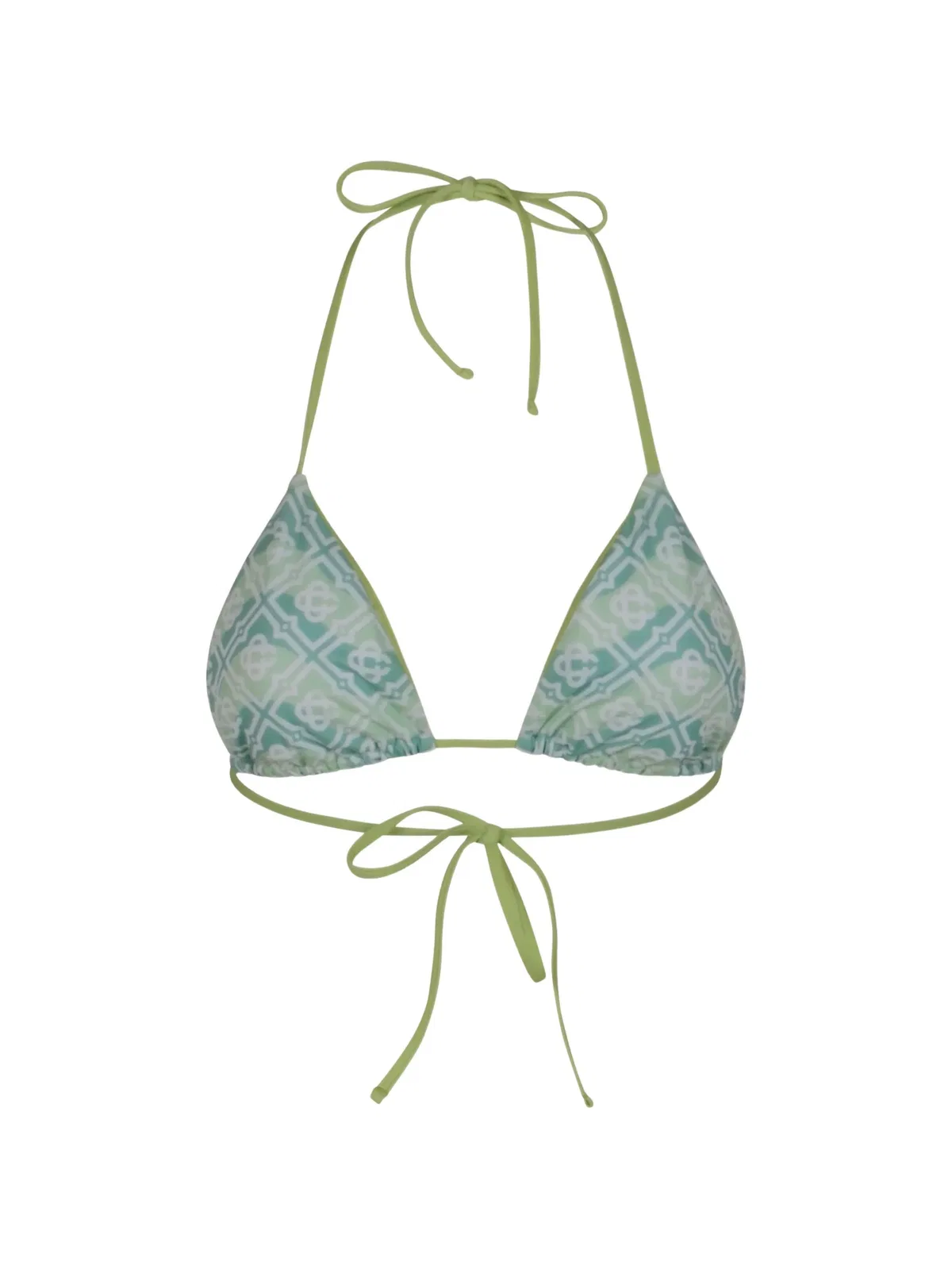 Monogram Bikini Top