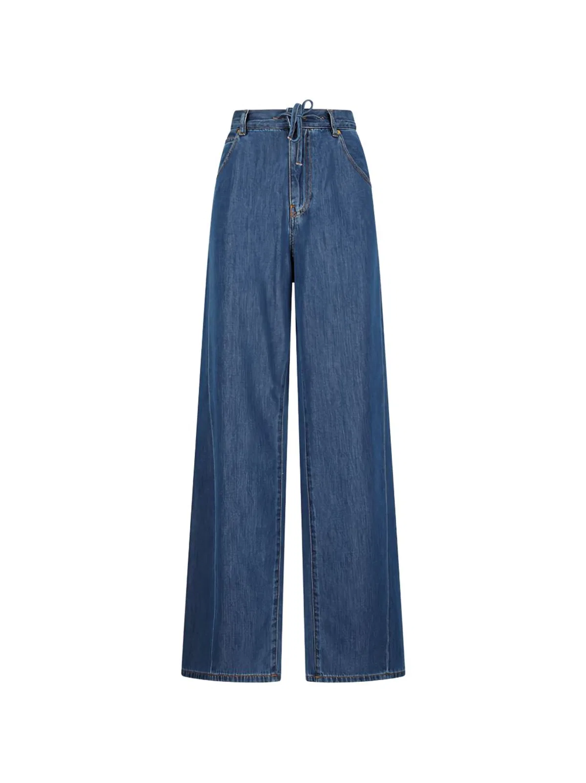 Darkpark Blue Cotton Jeans