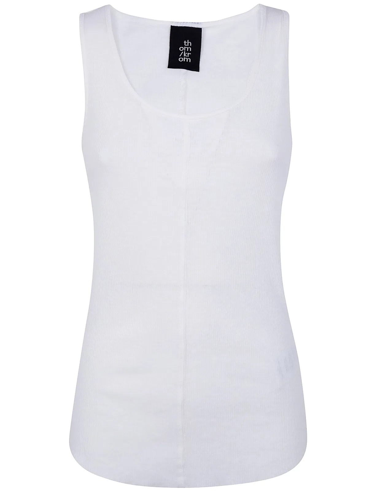 Thom Krom Tank Top In White