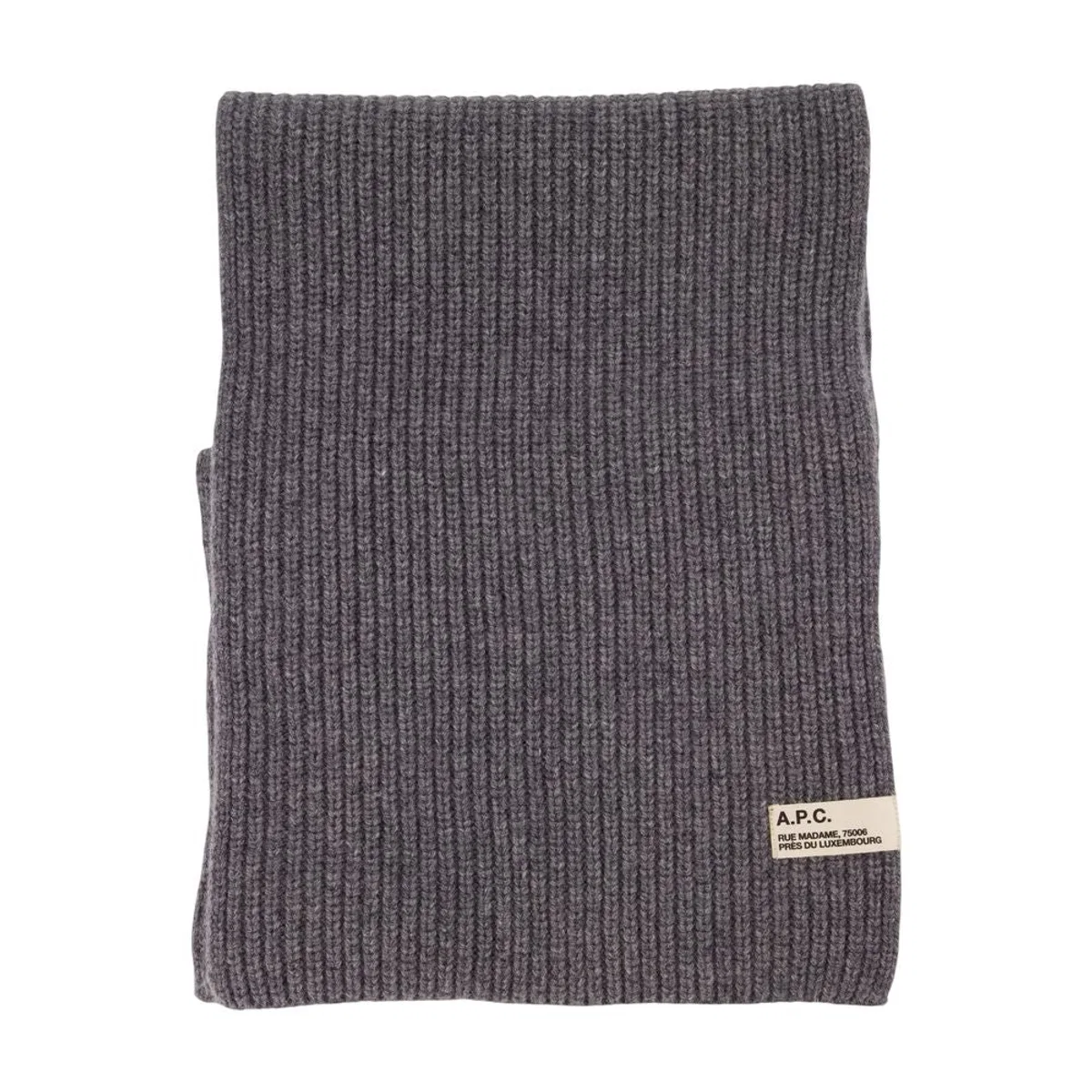 A.p.c. Sasha Scarf In Gray
